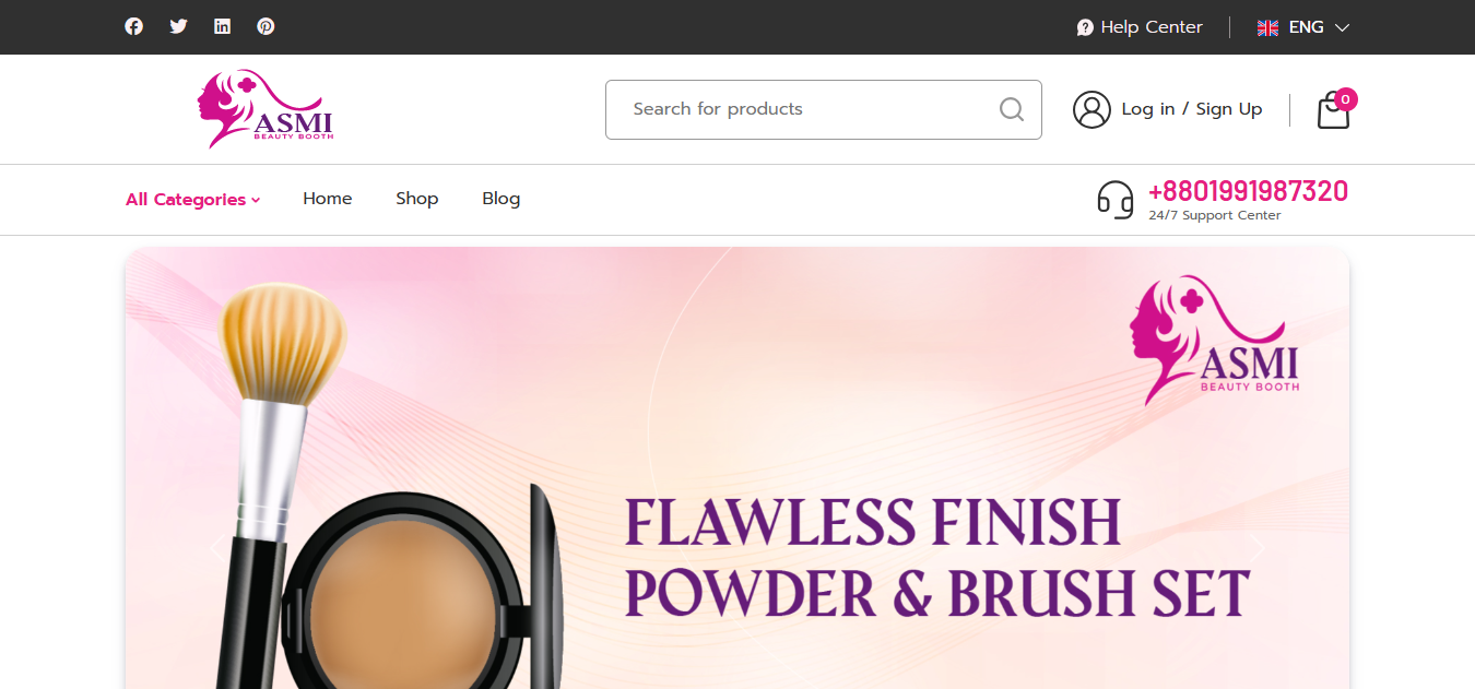 Asmi Fashion Web Application