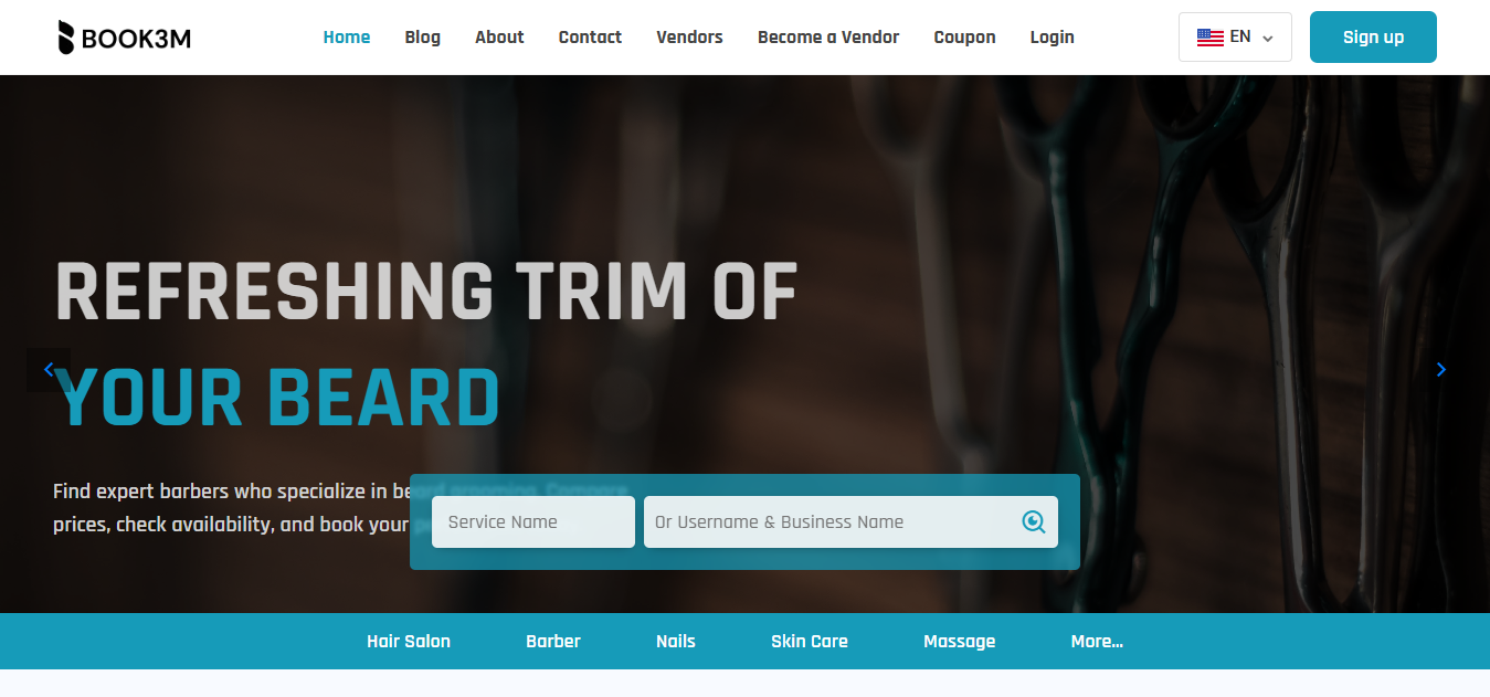Multi Vendor Salunar Web Appliation